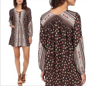 Free People Rain or Shine Mini Dress Tunic